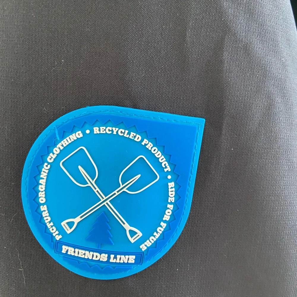 MENS • PICTURE SKI JACKET • MEDIUM • BLACK - Picture 11 of 15